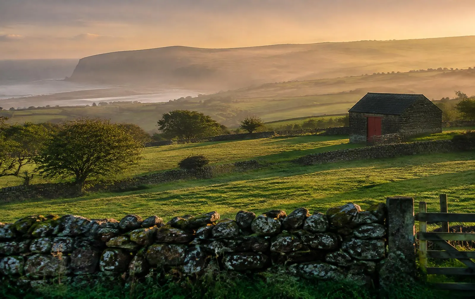 Fields outside Antrim